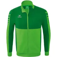 Erima Trainingsjack lichtgrijs / grasgroen / donkergroen