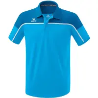 Erima Change By Poloshirt Curacao/mykonos/wit