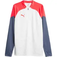 Puma Functioneel shirt 'IndividualCup' enziaan / lichtrood / wit