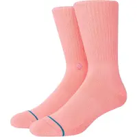 Stance Icon Classic Crew Sokken Roze || Maat: 43-46