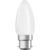 Ledvance Classic Performance LEDbulb B22 (Bajonetfitting) d Kaars Filament Mat 4.8W 470lm - 827 Zeer Warm Wit | Dimbaar - Vervangt 40W