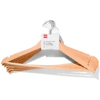 HEMA Kledinghangers Hout - 6 Stuks