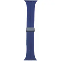 MG smartwatch bandje Silicoon voor watch bandje – Donker Blauw – Geschikt Voor 42 / 44 / 49mm – Smartwatch Siliconen Bandje