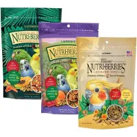Lafeber Nutri-Berries Combi Deal Parkiet 852g - Parkietenvoer - Vogelvoer - Nutriberries