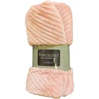 Unique living Plaid Tom - Old Pink - Roze -Zachte deken-130 x 160 cm