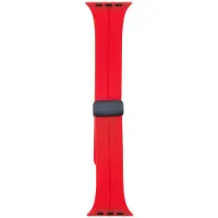 MG smartwatch bandje Silicoon voor watch bandje – Rood – Geschikt Voor 42 / 44 / 49mm – Smartwatch Siliconen Bandje