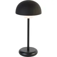 Reality ELLIOT - Tafellamp - Zwart mat - incl. 1x SMD 2W - Oplaadbaar - Dimbaar - Buitenverlichting - IP44
