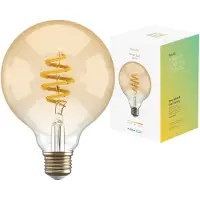 Hombli Smart Filament Bulb CCT E27 G95-Amber Led lamp