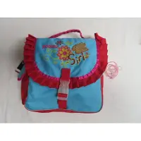 Cordo - Stuurtasje - Kinderen - Fietstas - Power Girl - Blauw / rood