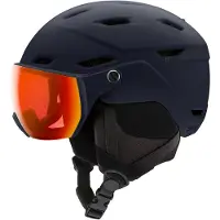 Smith Survey, ski helm met vizier, navy