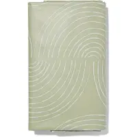 HEMA Tafelzeil Met Golven 140x240 Polyester (taupe)