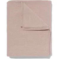 HEMA Tafelkleed Chambray Katoen Beige/goud 140x240 (zand)