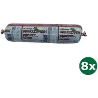 Farm food 8x500 gr fresh rundvlees compleet worst