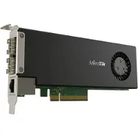 Mikrotik Netwerkkaart - - CCR2004-1G-2XS-PCIe - 1x Gigabit Ethernet - 2x 25G SFP28 - 4 GB RAM