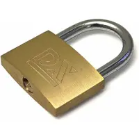 Overig QlinQ Hangslot Messing 40 mm