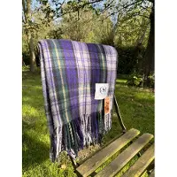 R&D Leder Wollen Tartan plaid Gordon Dress - Karaktervol - stijlvol - warm - Gerecycleerde wol