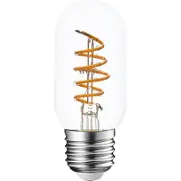 LumenXL 4W, 2500K, helder glas, LED filament buislamp 11 cm, E27, dimbaar
