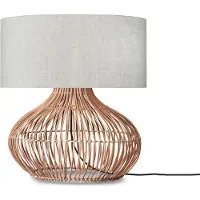 Good&Mojo LED Tafellamp Kalahari | 1X E27 Max 40W | Natural/Linen Light