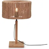 Good&Mojo Bamboe LED Tafellamp Iguazu | 1X E27 Max 40W | Natural