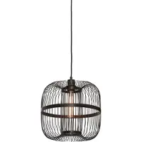 Good&Mojo Bamboe LED Hanglamp Hokkaido | 1X E27 Max 60W | Black
