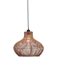 Good&Mojo Hanglamp Kalahari, dimbaar, hout licht, Woon-/ Eetkamer, Hout, Design, Hanglamp