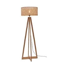 Good&Mojo Bamboe LED Staande Lamp Java | 1X E27 Max 60W | Natural