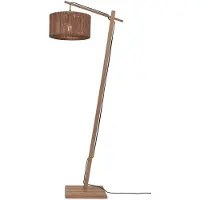Good&Mojo Bamboe LED Staande Lamp Iguazu | 1X E27 Max 60W | Natural