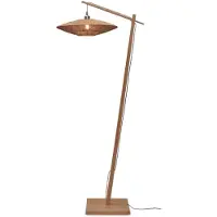 Good&Mojo Bamboe LED Staande Lamp Iguazu | 1X E27 Max 60W | Natural