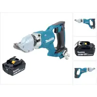 Makita DJS 200 G1 Accu Plaatschaar 18 V 2,0 mm Brushless + 1x Accu 6.0 Ah - zonder lader