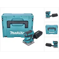 Makita DBO 484 ZJ Accu vlakschuurmachine 18 V 112 x 102 mm + Makpac - zonder accu, zonder oplader