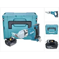Makita DJS 200 F1J Accu Plaatschaar 18 V 2,0 mm Brushless + 1x Accu 3,0 Ah + Makpac - zonder