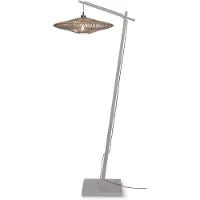 Good&Mojo Bamboe LED Staande Lamp Zanzibar | 1X E27 Max 60W | White