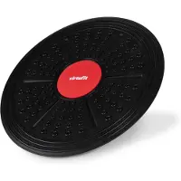 VirtuFit Verstelbaar Balansbord - Balance Board - Balanstrainer - Zwart