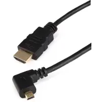 Dolphix Micro HDMI - HDMI kabel - 90° haaks naar rechts - versie 1.4 (4K 30Hz) - 0,50 meter