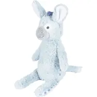 Happy horse Ezel Dallas Knuffel 36cm - Blauw - Baby Knuffel