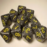 Chessex Urban Camo Gespikkeld D10 Dobbelsteenset (10 stuks)