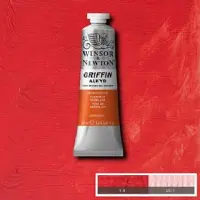 Winsor & Newton Griffin Alkyd Olieverf 37ML Vermilion Hue 682