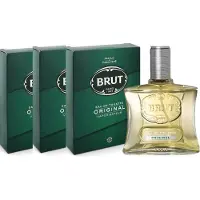 Faberge Brut Original Eau de Toilette Spray voor de klassieke man - 3 x 100 ml