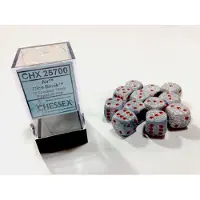 Chessex Air Speckled D6 16mm Dobbelsteen Set (12 stuks)