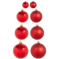 Christmas Decoration Kunststof kerstballen