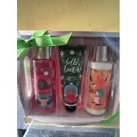 Accentra geschenk set huidverzorging - gemberbrood en veenbessen - douche gel - body lotion - hand en nagelcreme