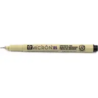 Bruynzeel Sakura Fineliner Pigma 0,45mm Zwart 12st Multi multi Kunststof Stift