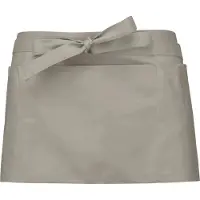 Kariban Awesome-Gifts - Professionele Horeca Sloof - K896 Bistro schort - Heupschort - Serveerschort - unisex - kort - 70 x 26 cm - per 10 stuks - onbedrukt - Beige