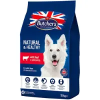 Butcher's Natural & Healthy met rundvlees - Droogvoer voor honden - 10 kg