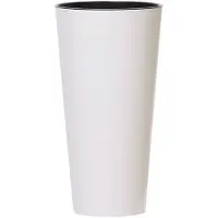 Prosperplast 8l Tubus Slim Collection 20x20x38.1 Cm Za4052 Flowerpot Transparant