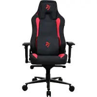 AROZZI Vernazza Gamingstoel - Supersoft Stof - Zwart/Rood