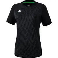 Erima Madrid Short Sleeve T-shirt Zwart 40 Vrouw