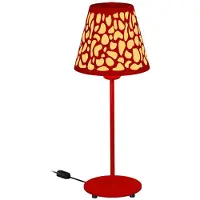 Aluminor Design tafellamp Nihoa, rood, Woon-/ Eetkamer, metaal, Modern, tafellamp