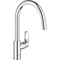 GROHE Start Flow - Keukenkraan met uittrekbare vuistdouche, chroom 30569000