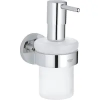 GROHE Start Zeepdispenser - 160ml - met houder - wandmontage - chroom